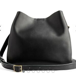 Butterfly Bucket Crossbody ~ Portland Leather